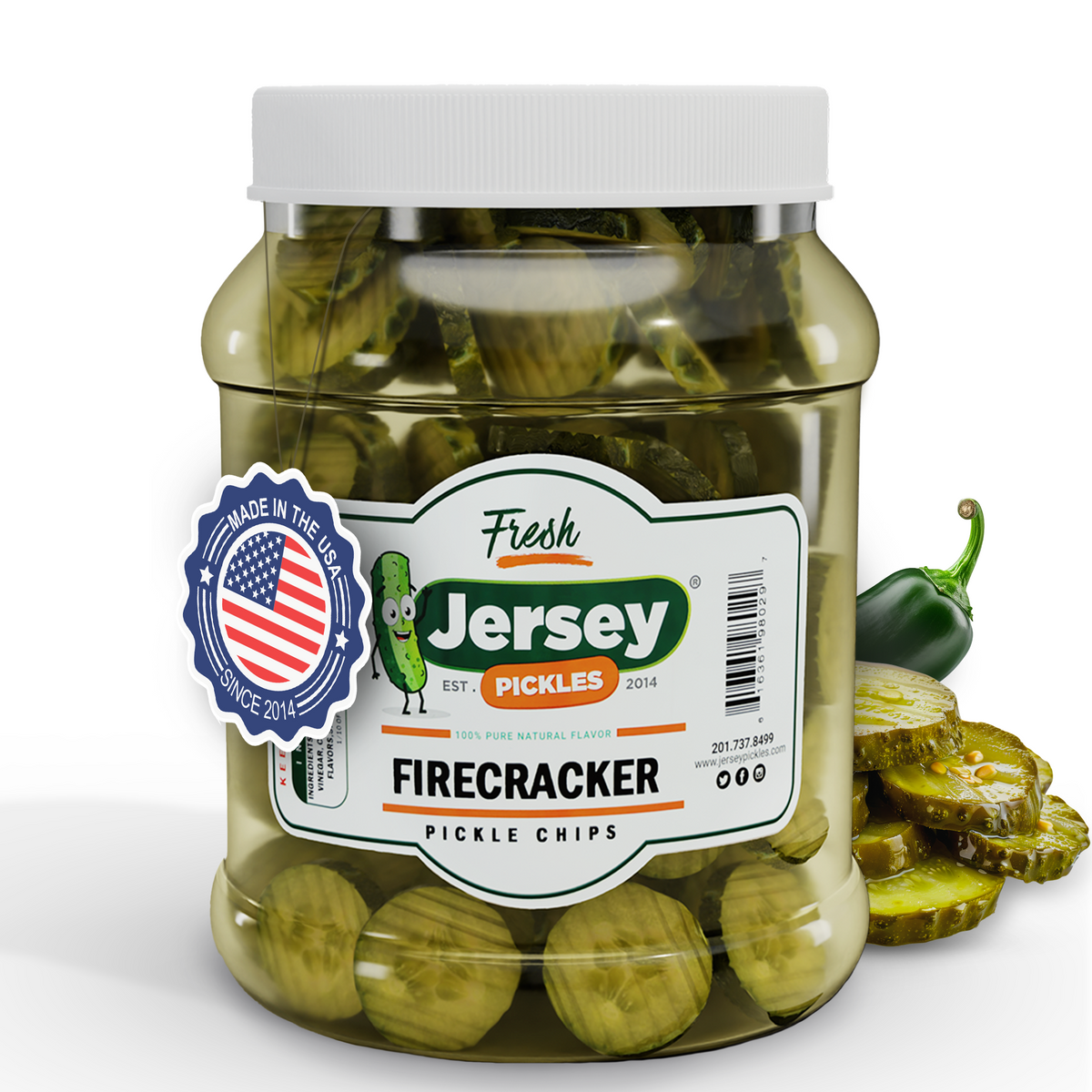 Firecracker: Mild Hot Pickle Chips