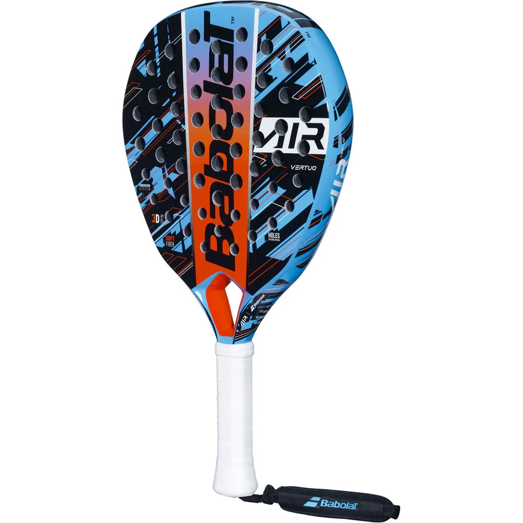 Babolat Air Vertuo Padel Racket (Blue/Black/Red)