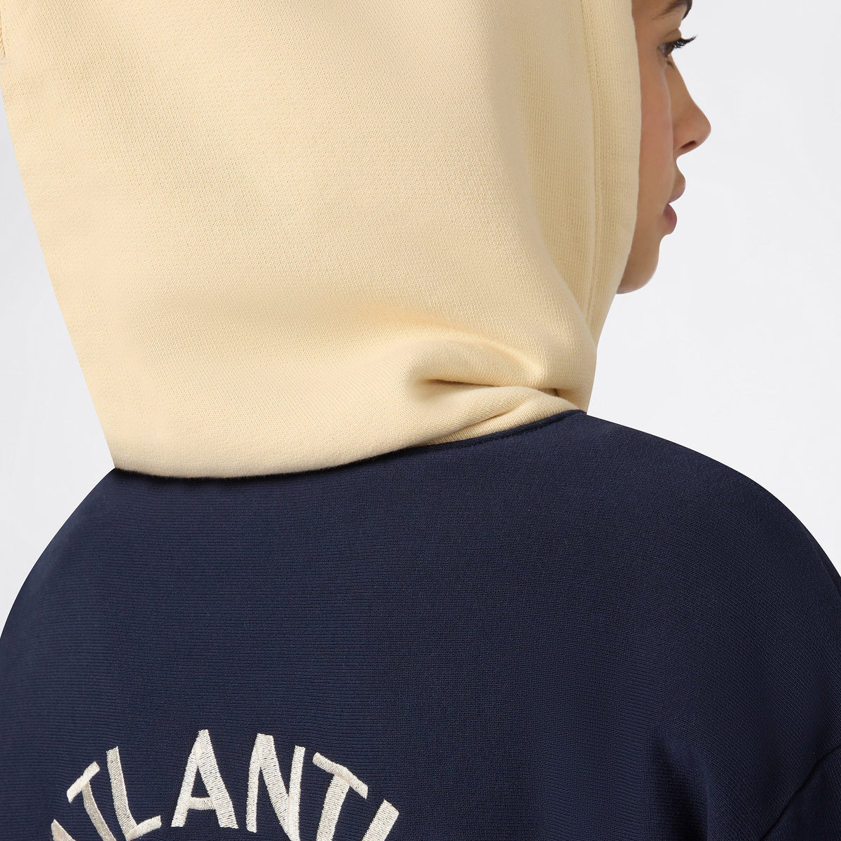 Women's Knitted Hooded Sweatshirt