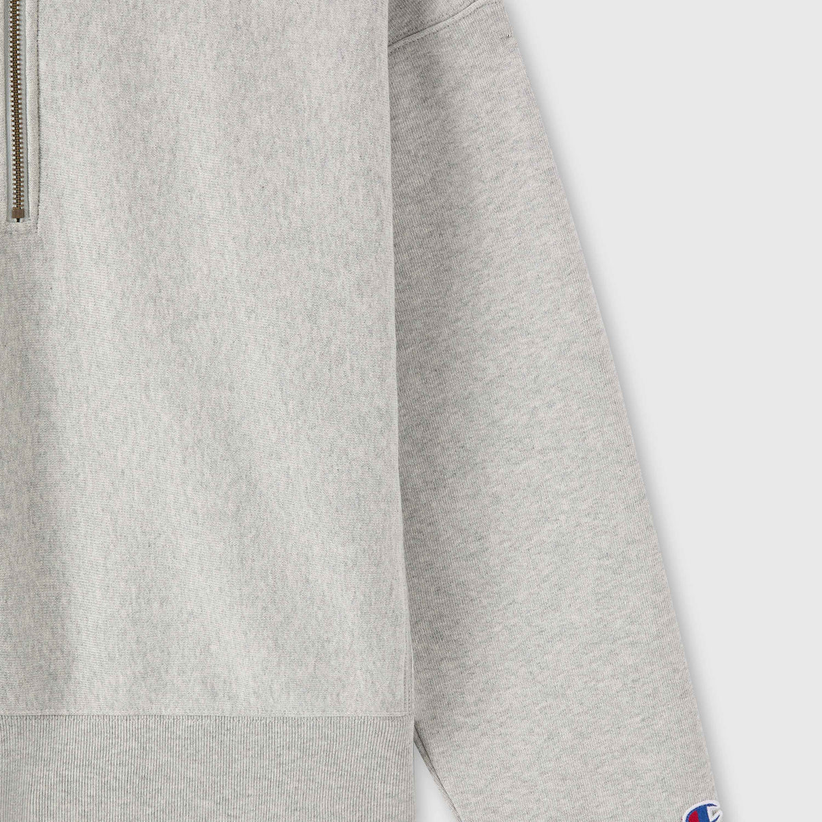 Women's Knitted Half Zip Sweatshirt