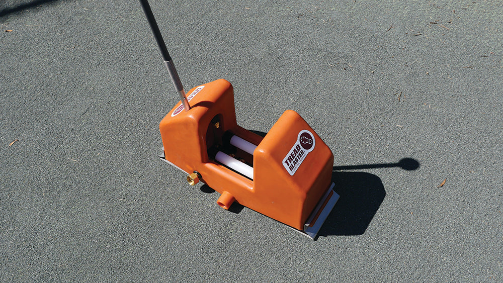 European Red Treadblaster Shoe Cleaner