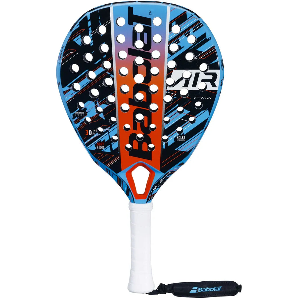Babolat Air Vertuo Padel Racket (Blue/Black/Red)
