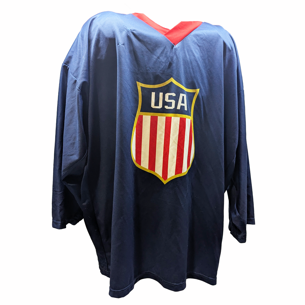 Used Team USA Practice Jersey (Blue/Red)