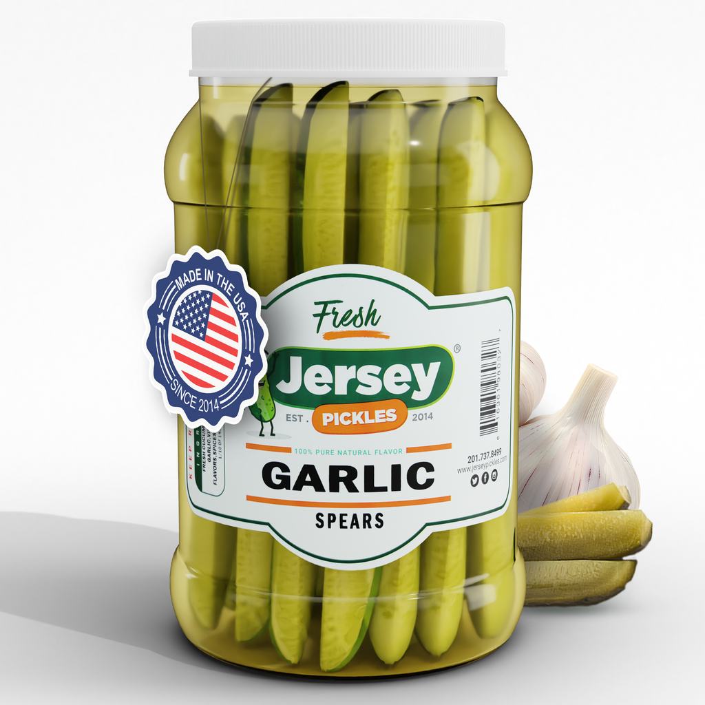 Fresh Garlic Dill Pickle Spears