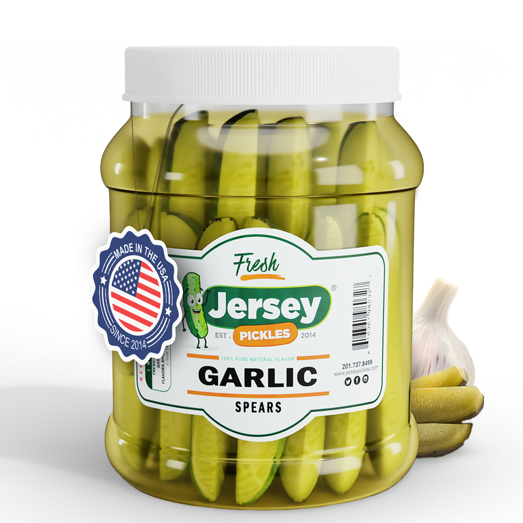 Fresh Garlic Dill Pickle Spears