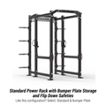 Viper Power Rack with Storage & Flip Down Safeties