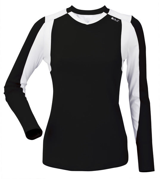 DUC Roll Women's Longsleeve (Black/ White)