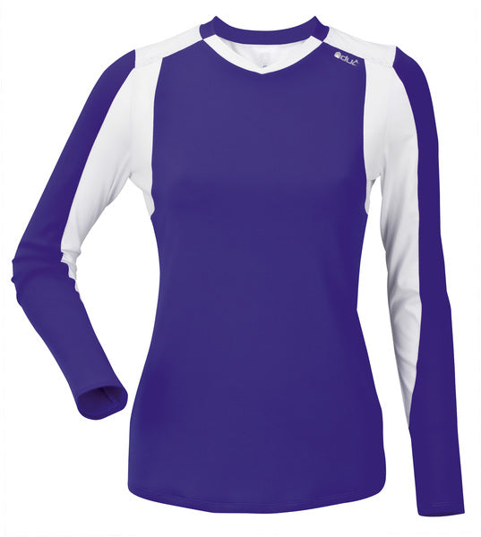 DUC Roll Women's Longsleeve (Purple/ White)