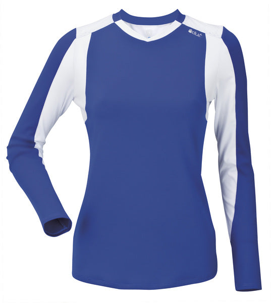 DUC Roll Women's Longsleeve (Royal/ White)