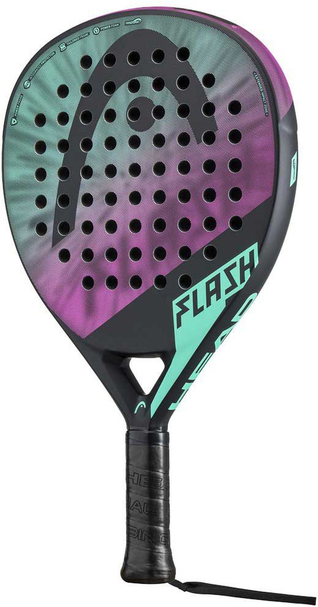 Head Flash Padel Racket (Mint/Pink)