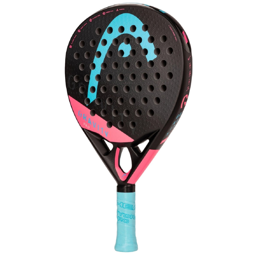 Head Gravity Pro Padel Racket (Black/Blue/Pink)