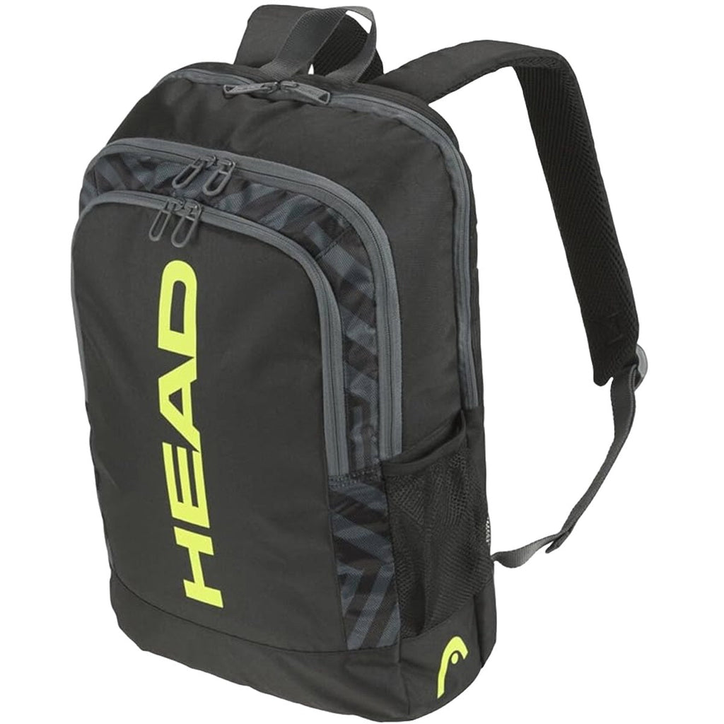 Head Base Tennis Backpack 17L (Black/Yellow)