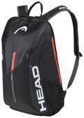 Head Tour Team Tennis Backpack (Black/Orange)