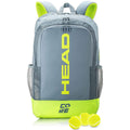 HEAD Core Tennis Backpack (Grey/Yellow)