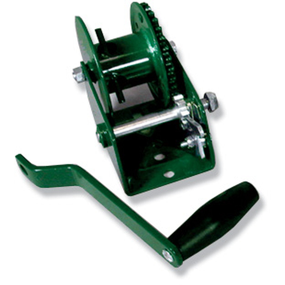 Douglas Replacement Steel Reel for External Wind Tennis Posts (Green)