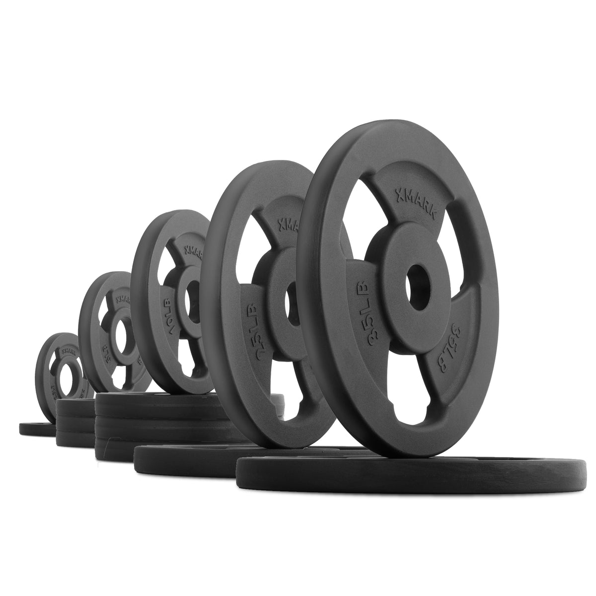 Iron Horse Premium Cast Iron Olympic Weight Plate Pairs and Sets