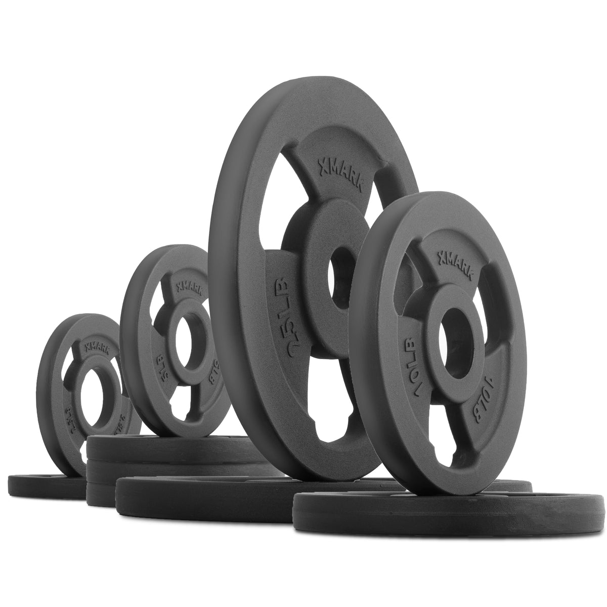 Iron Horse Premium Cast Iron Olympic Weight Plate Pairs and Sets