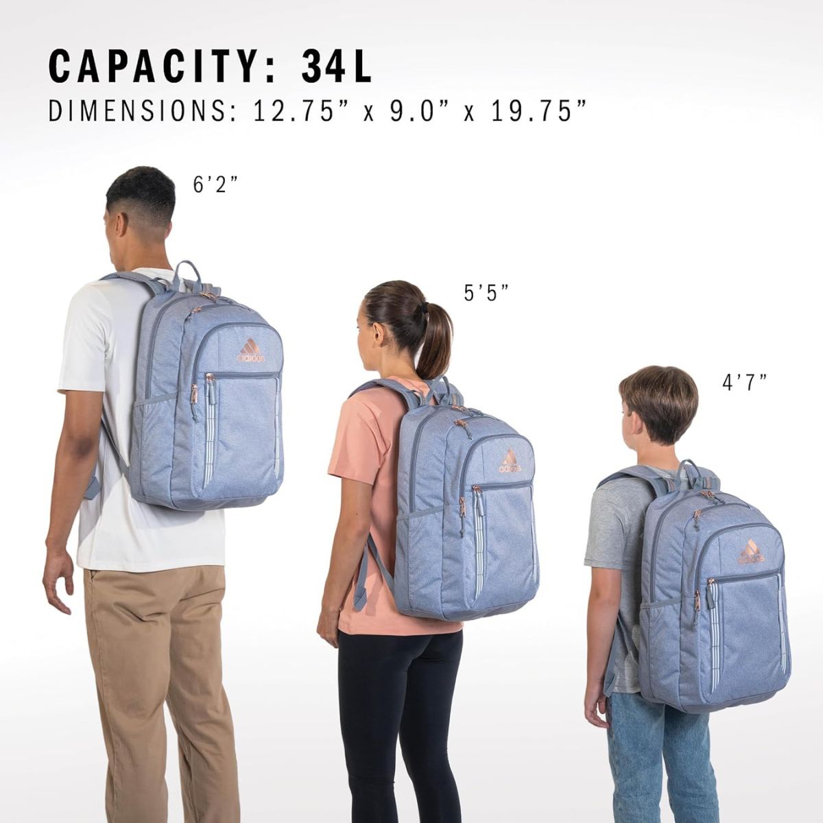 Adidas Excel 7 Backpack (Black)