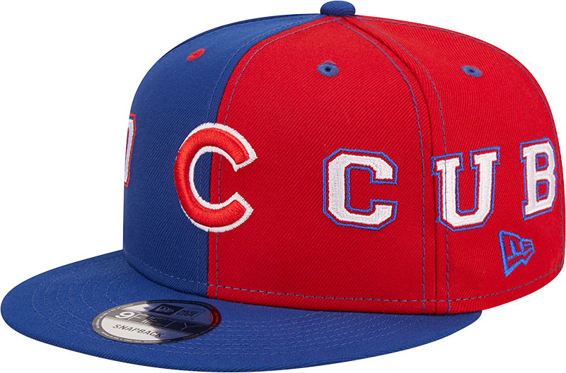 New Era Chicago Cubs Team Split 9Fifty Snapback