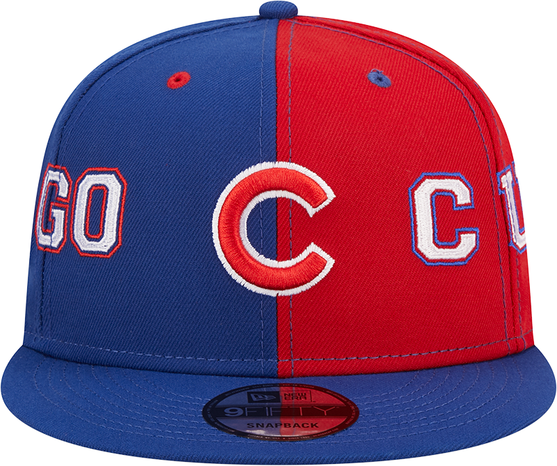 New Era Chicago Cubs Team Split 9Fifty Snapback