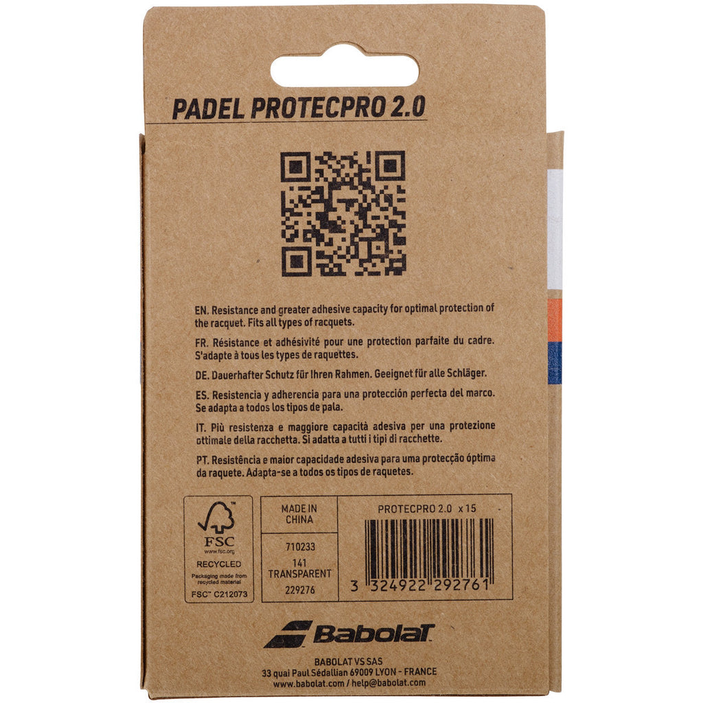 Babolat Protecpro 2.0 Padel Racket Protector (15 pack)