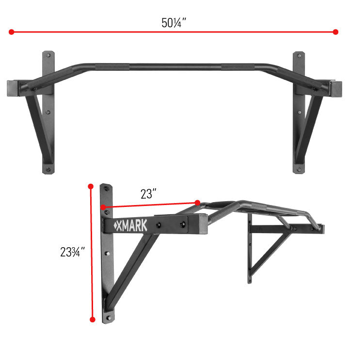 Commercial Wall Mounted Multi Grip Pull Up Bar Ranked #1 Men’s Health