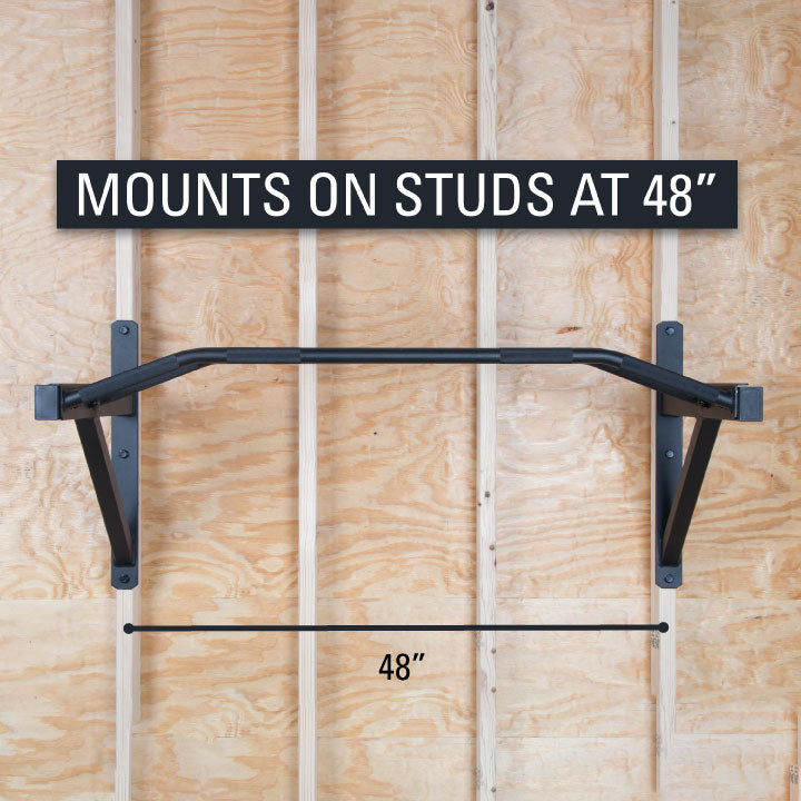Commercial Wall Mounted Multi Grip Pull Up Bar Ranked #1 Men’s Health