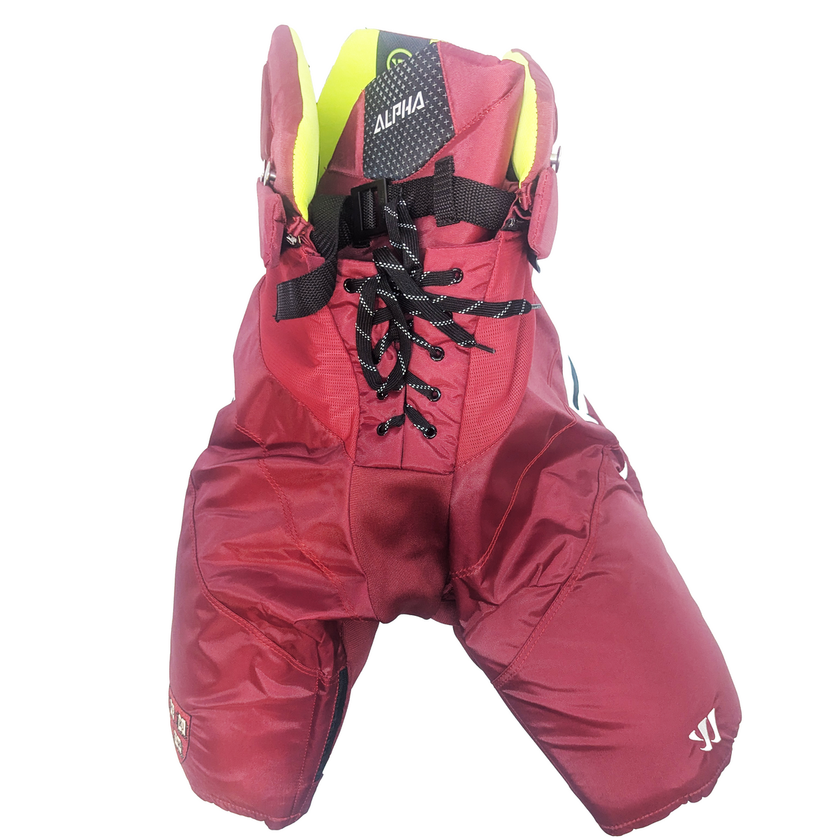 Warrior Alpha LX Pro - Pro Stock Hockey Pants (Crimson/Black/White)
