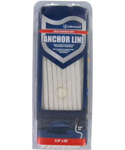 Attwood Anchor Line 3/8”x50’