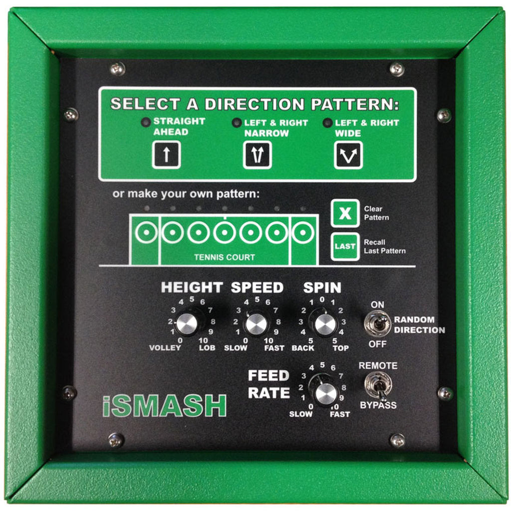 Playmate iSmash Tennis Ball Machine - iPlaymate Workout Tracker Compatible