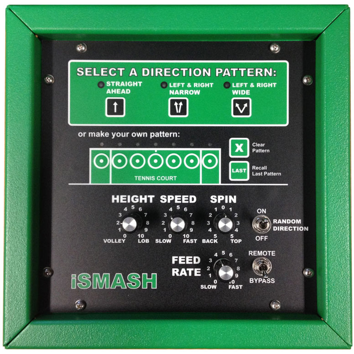 Playmate iSmash Tennis Ball Machine - iPlaymate Workout Tracker Compatible