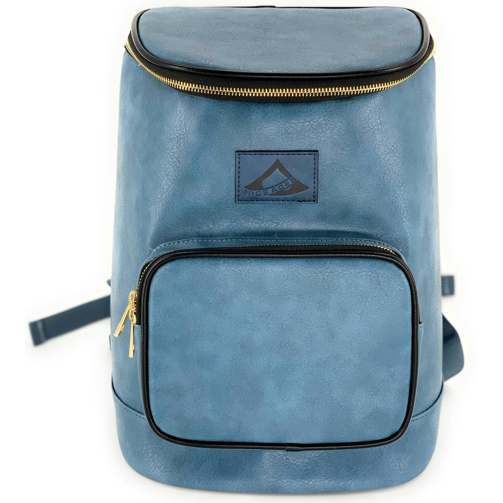 NiceAces Waterproof Backpack Cooler (Blue)