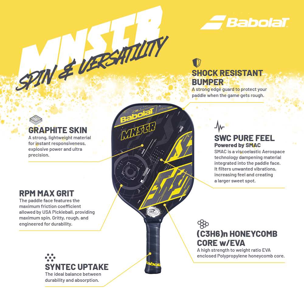 Babolat MNSTR Doubles Pack for Competitive Pickleball