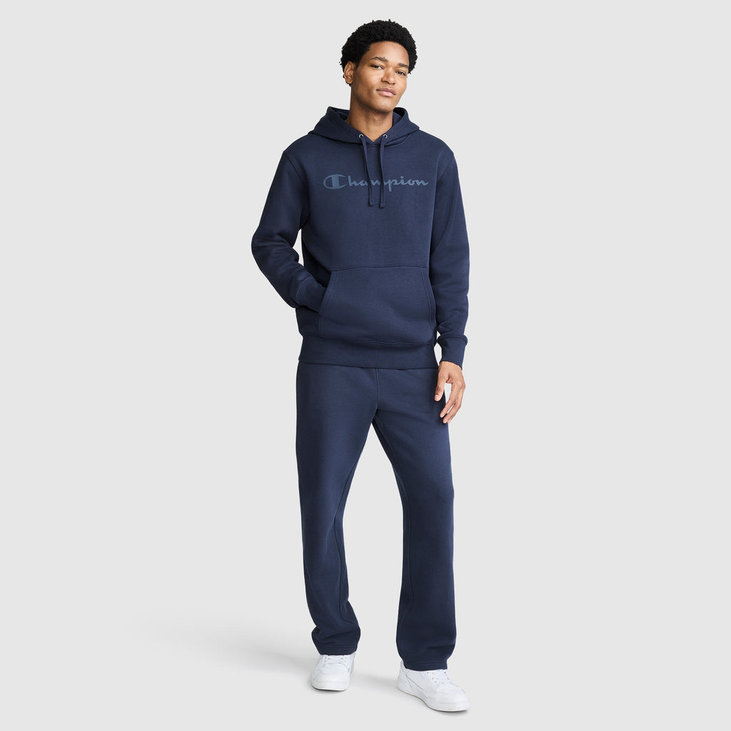 Powerblend Hoodie, Tonal Script Logo