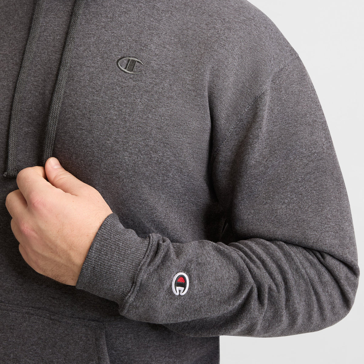 Powerblend Hoodie, C Logo - Big & Tall