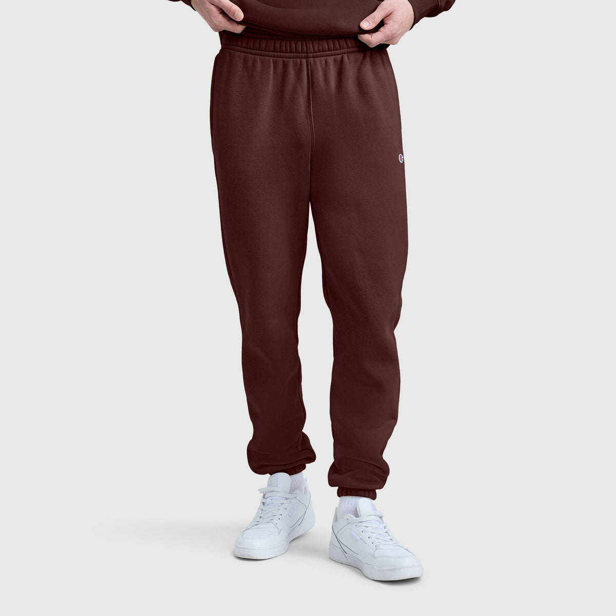 Powerblend Sweatpants, Cinched Bottom, C Logo