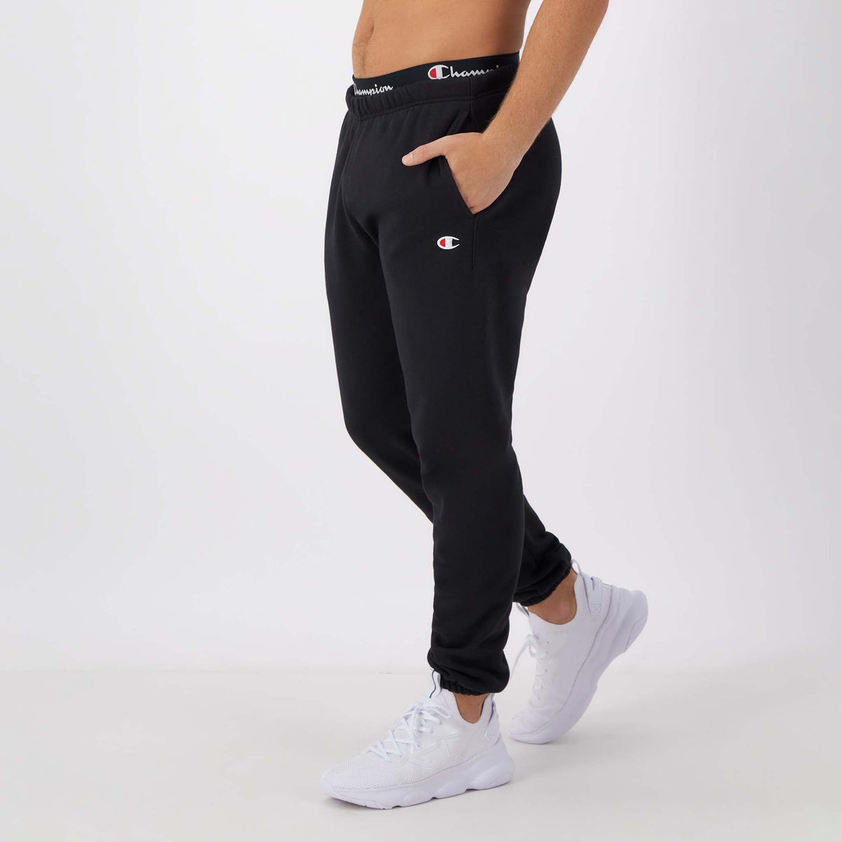 Reverse Weave Small Logo Cinched Sweatpants