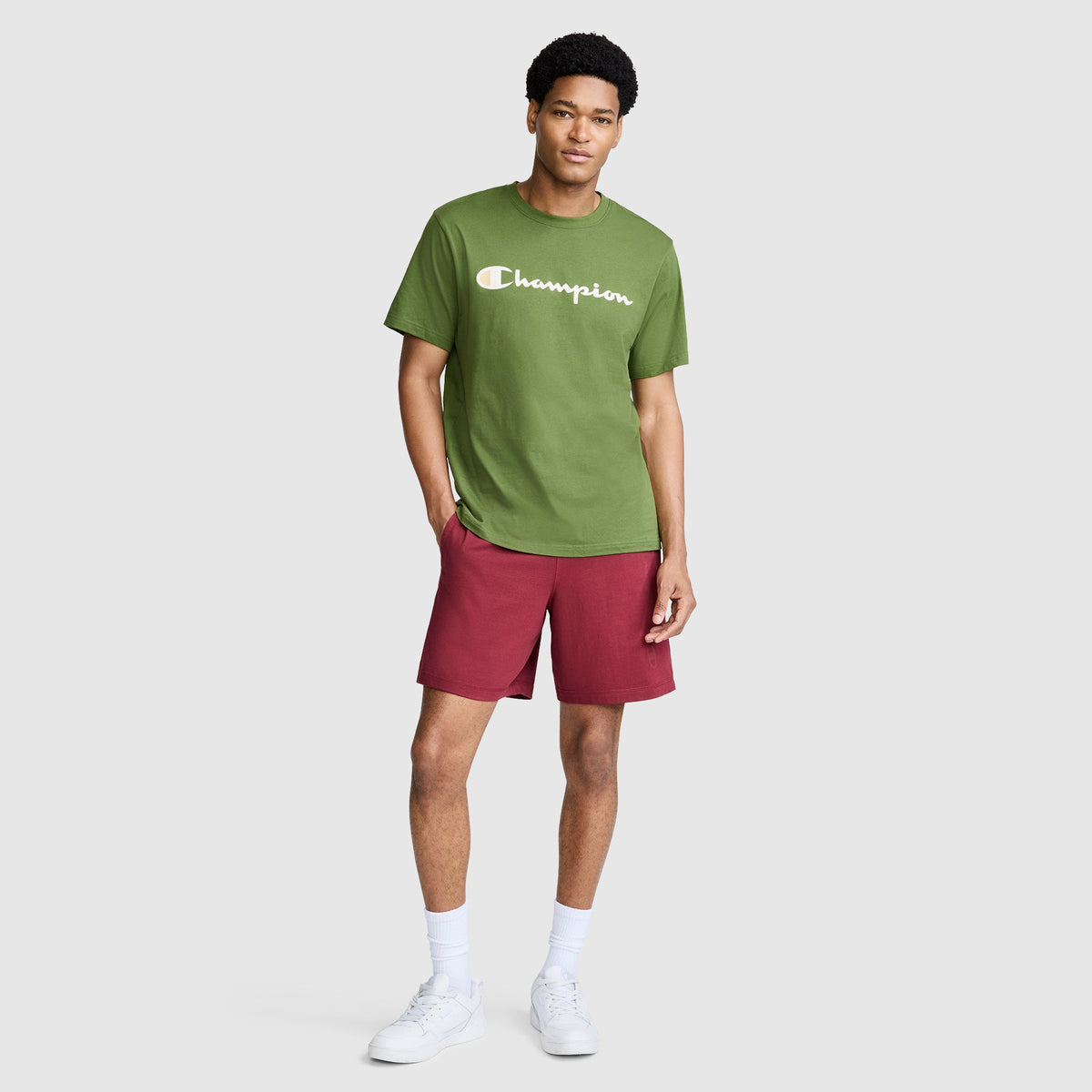 7" Jersey Shorts, Script Logo