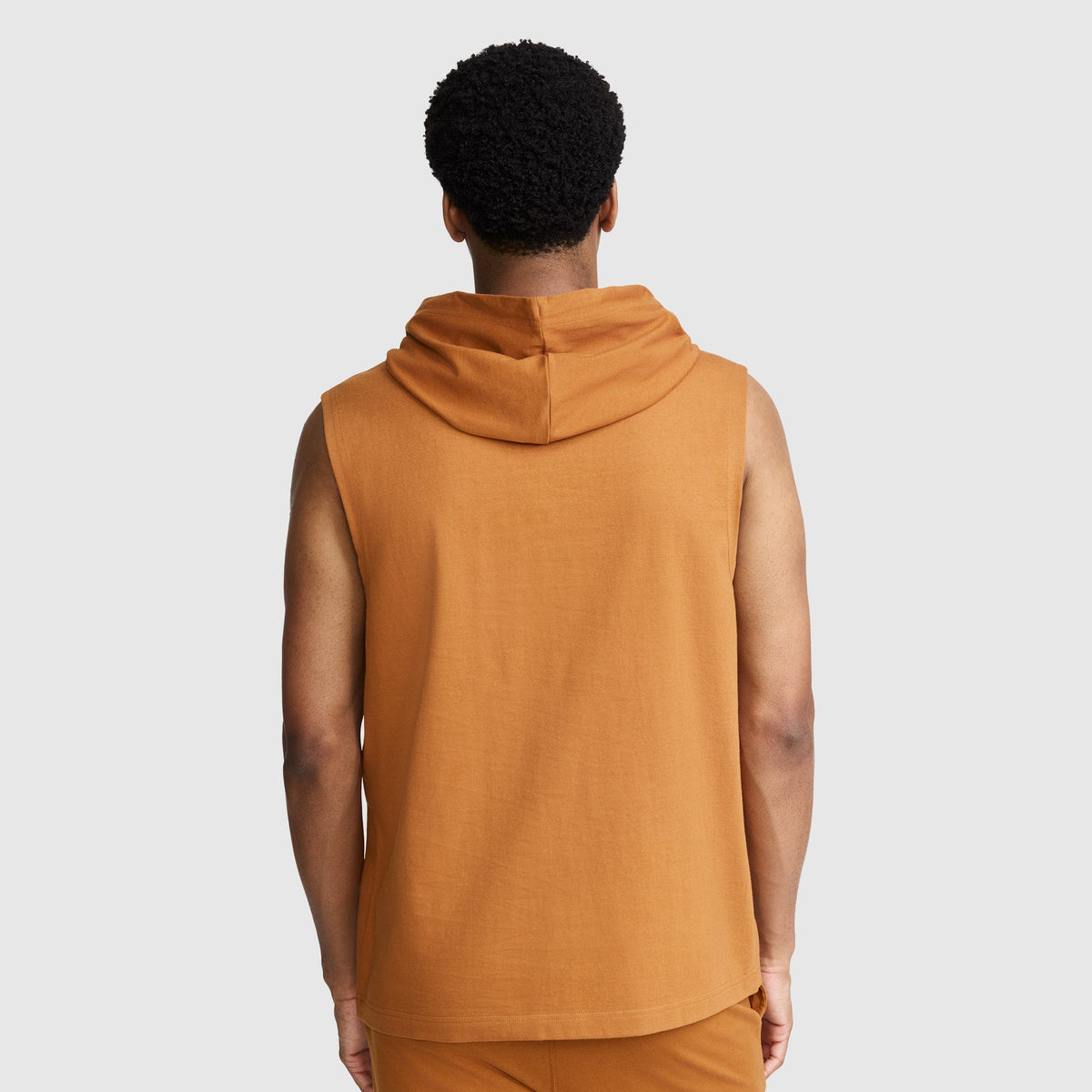 Jersey Sleeveless Hoodie, C Logo
