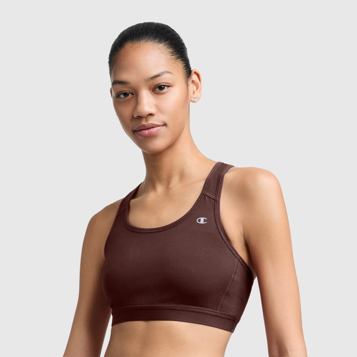 Compression Sports Bra, C Logo