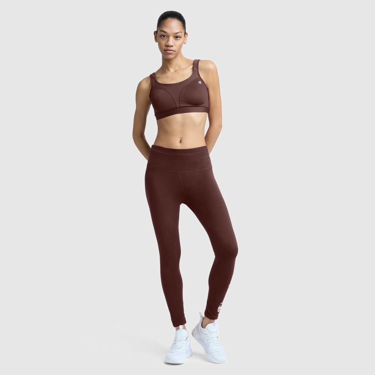 Spot Comfort High-Impact Sports Bra, C Logo