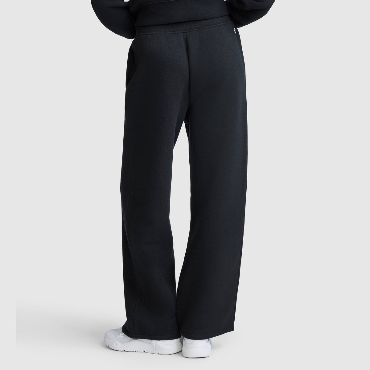 Wide Leg Fleece Sweatpants, C Logo