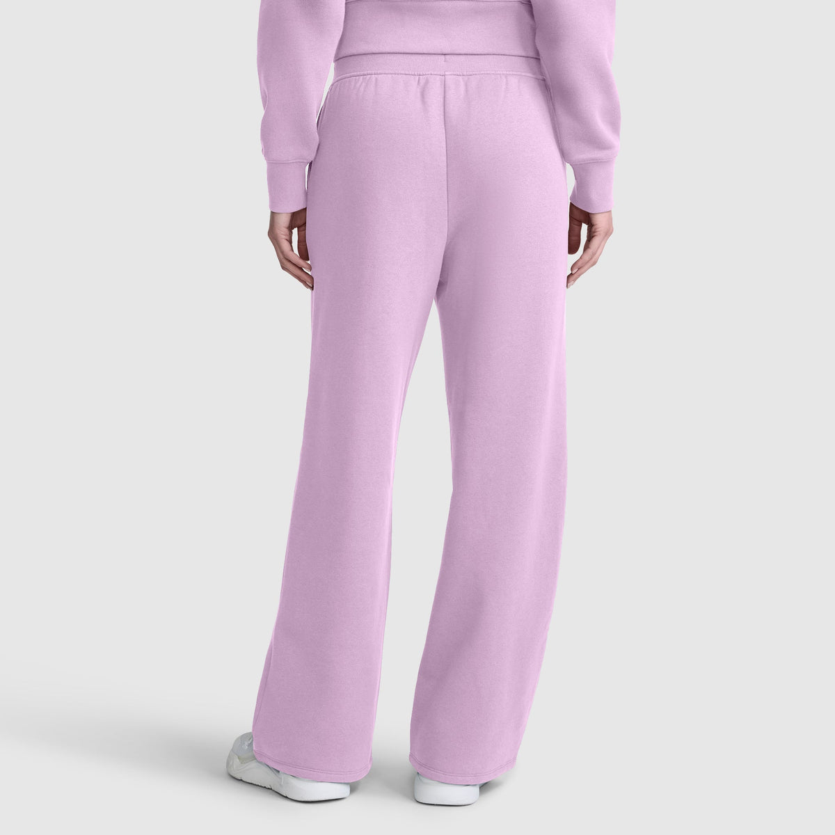 Wide Leg Fleece Sweatpants, C Logo
