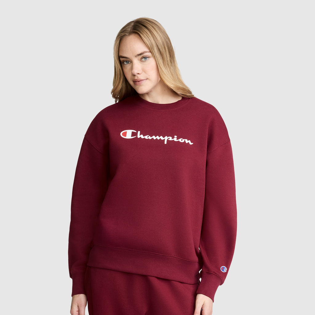 Powerblend Crewneck Sweatshirt, Script Logo