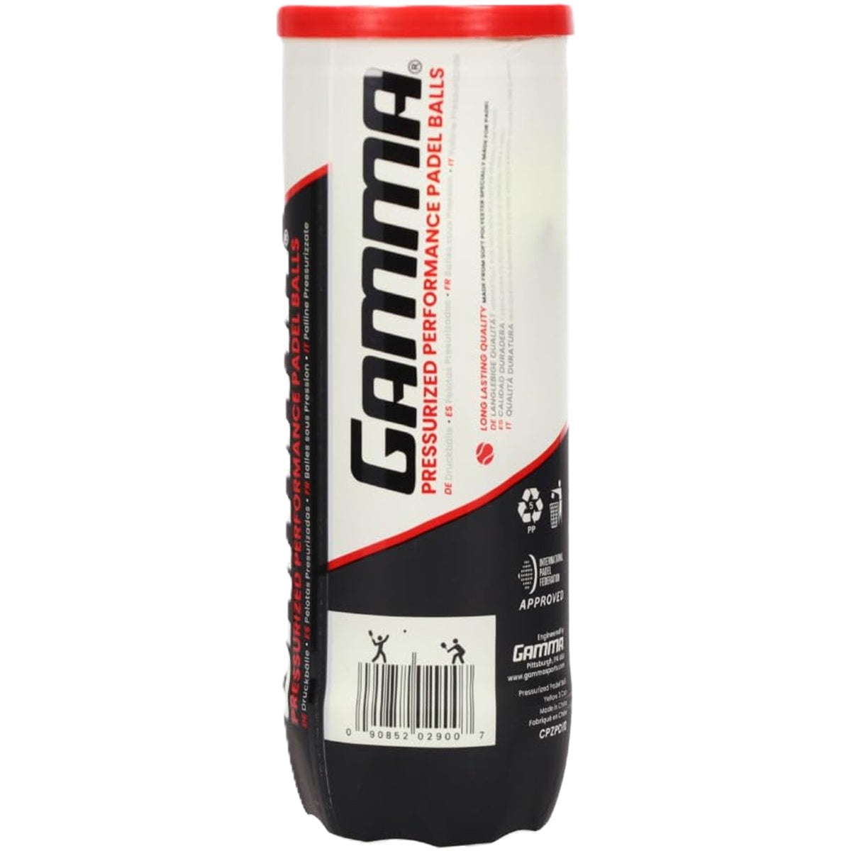 Gamma Pressurized Padel Balls - Case (72 Balls)