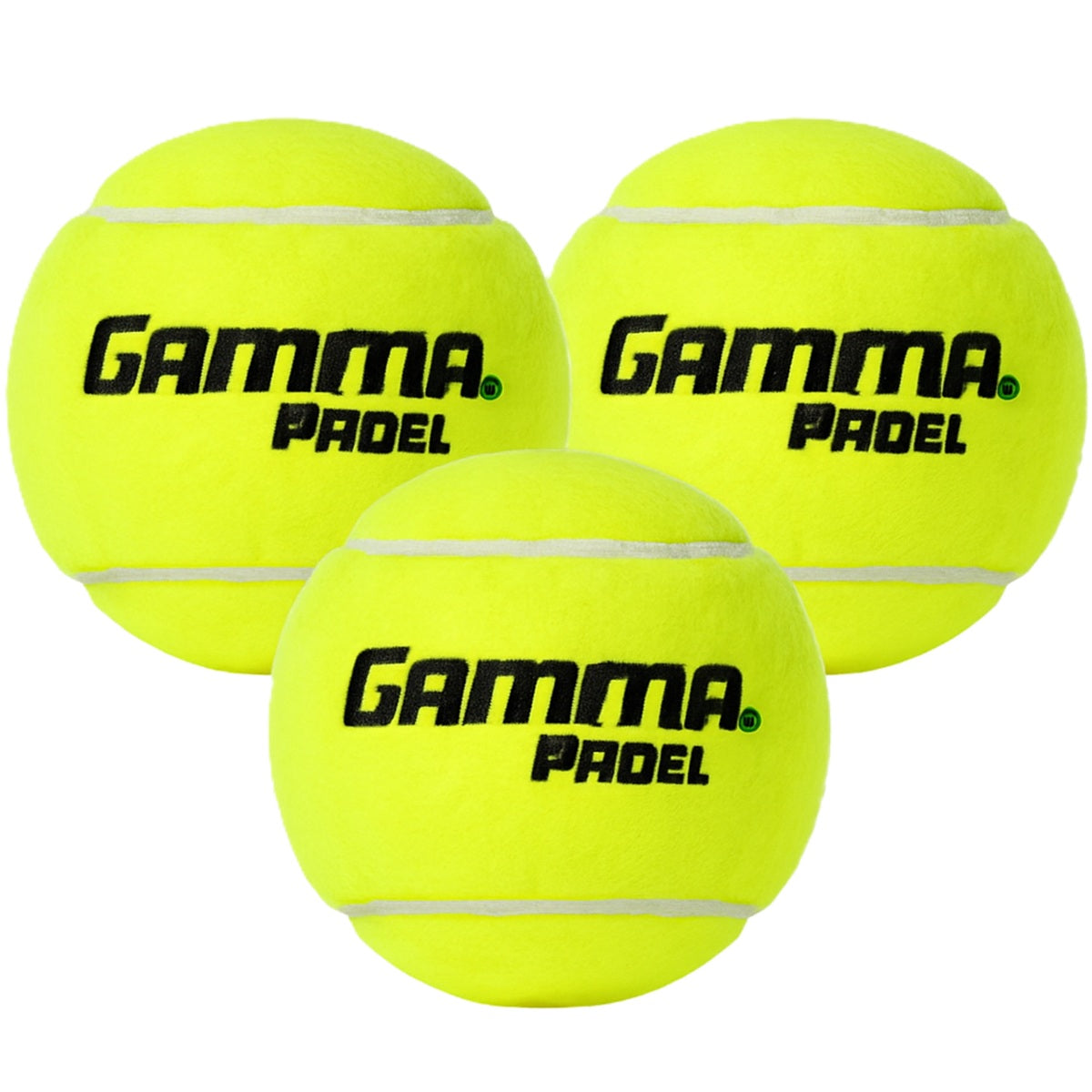 Gamma Pressurized Padel Balls - Case (72 Balls)