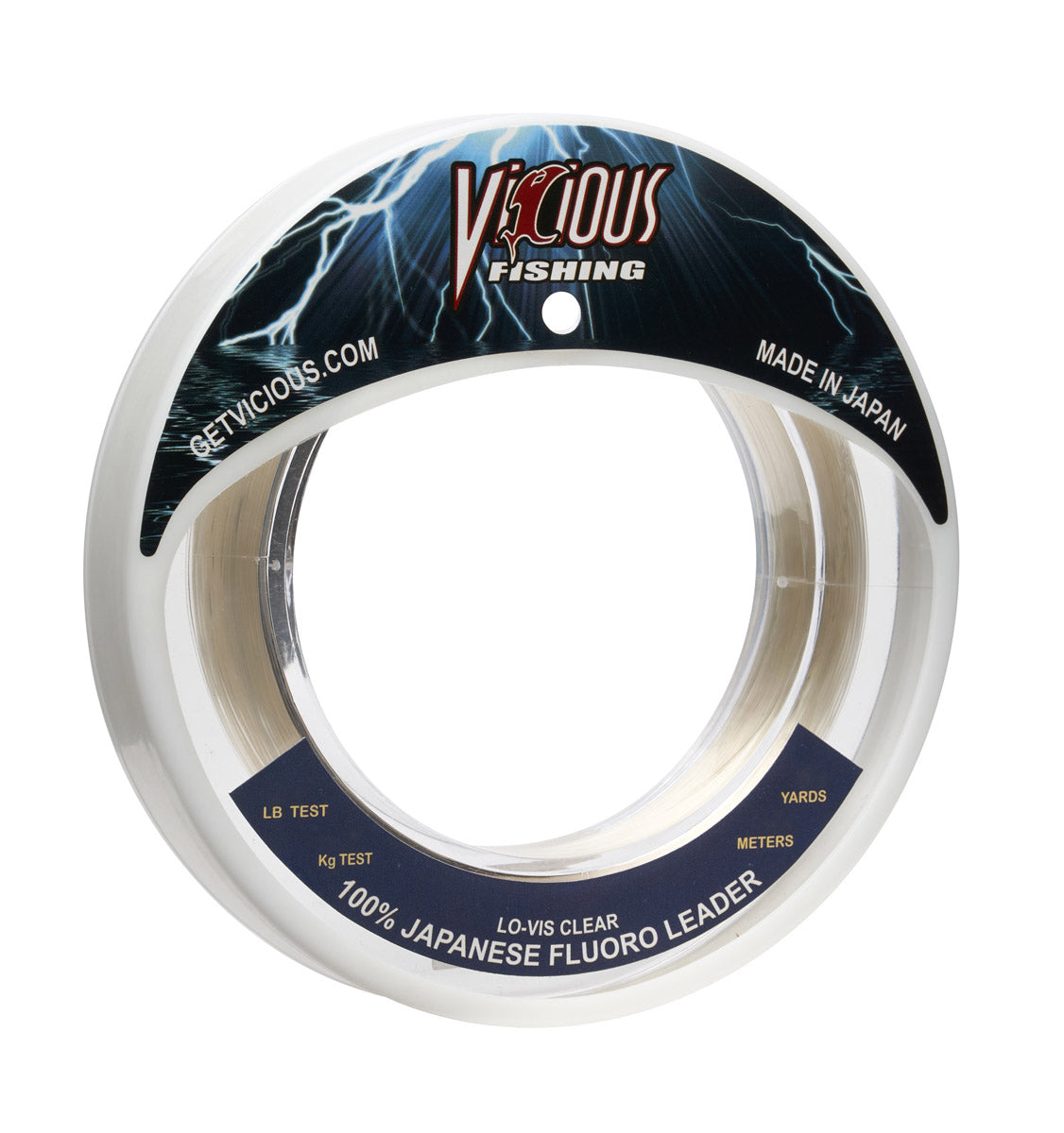 Vicious 100% Japanese Fluorocarbon Leader - 30 Lb Test