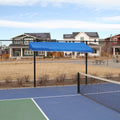 SunTrends 10 ft Fence Cabana Slim Tennis Court Canopy