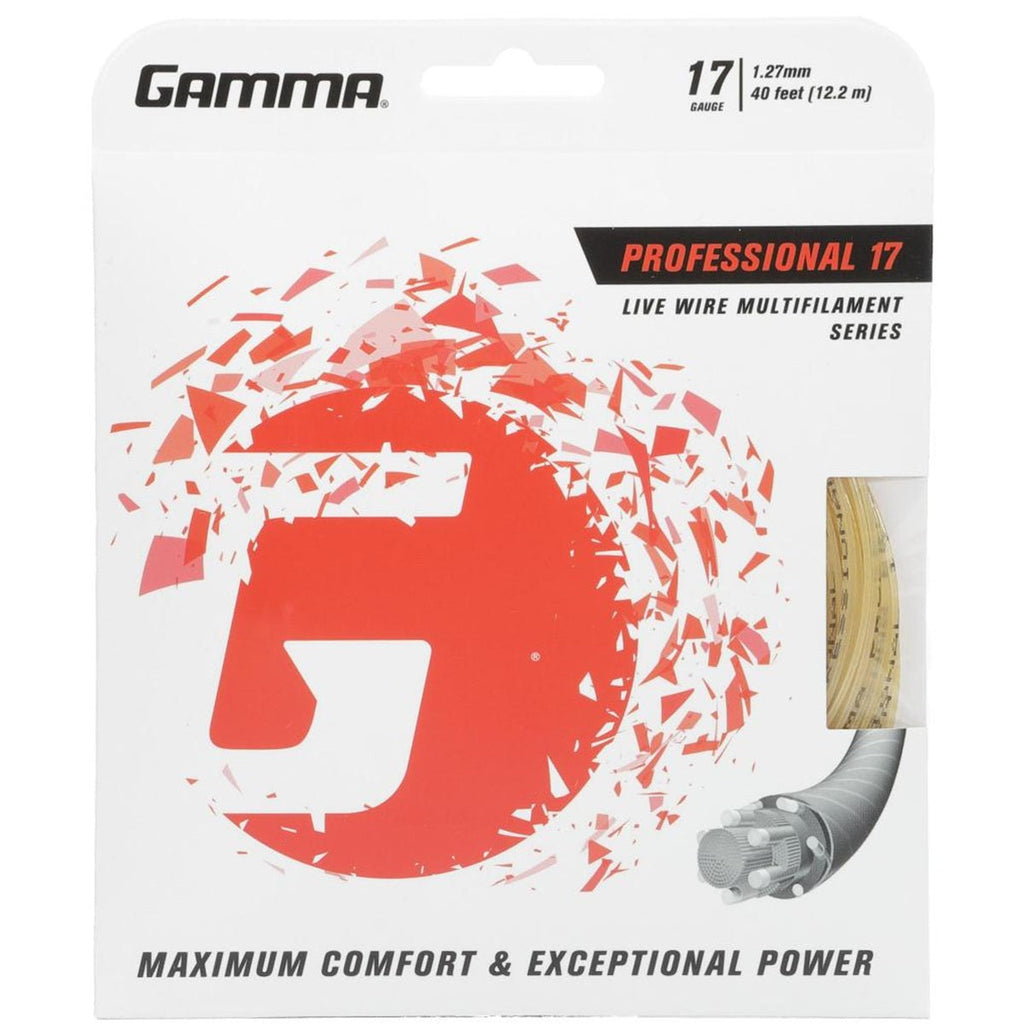 Gamma Live Wire Professional 17g Tennis String (Set)