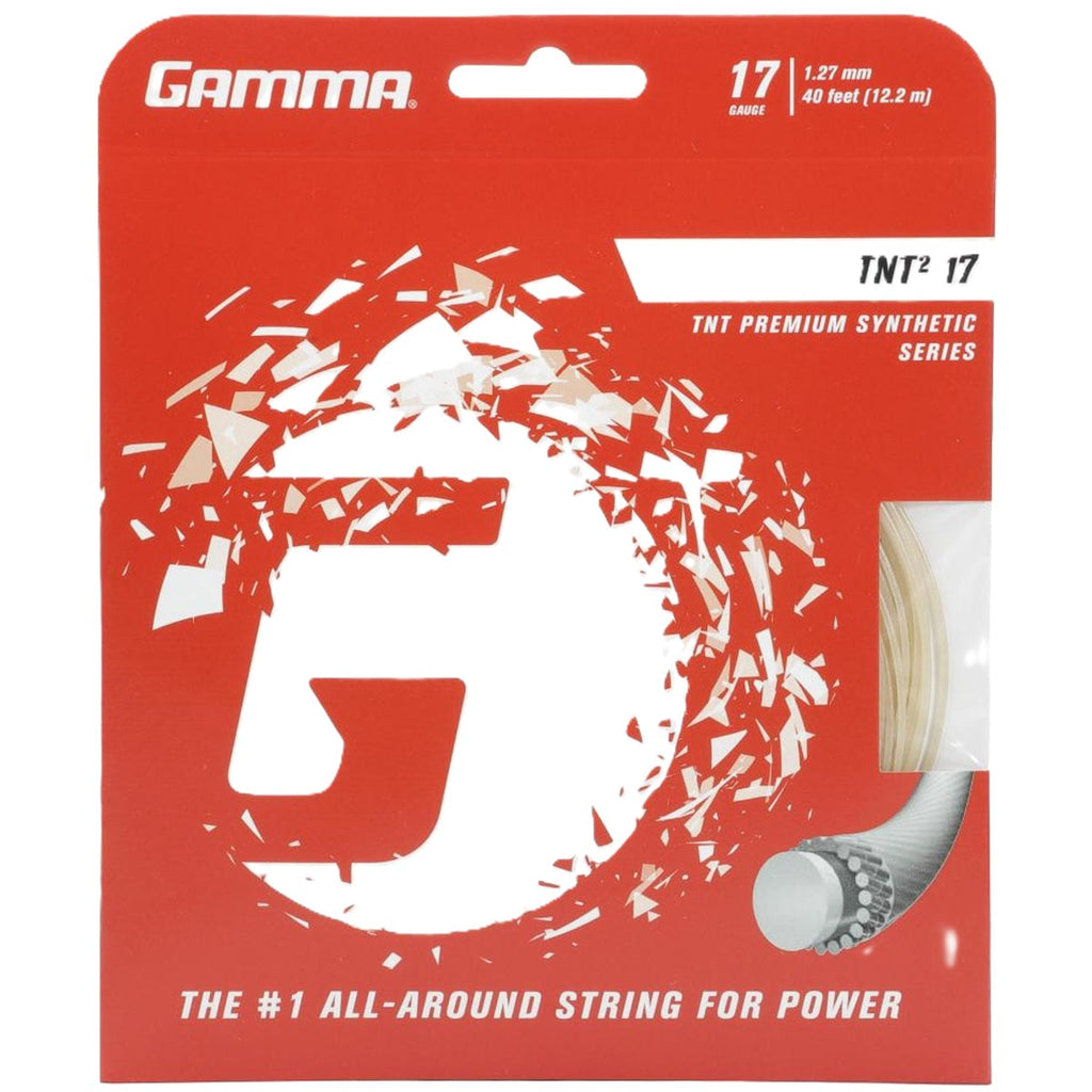 Gamma TNT2 17g Tennis String (Set)